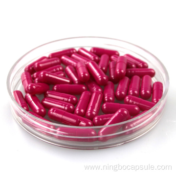 Medical Empty Capsules Empty Red Capsules Size 4